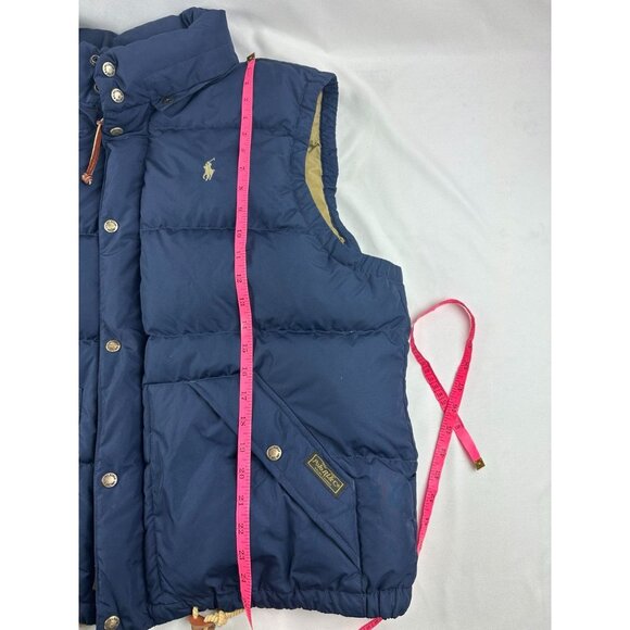 Polo Ralph Lauren Down Puffer Vest Mens XXL Polo RL Co Western Preppy - Picture 11 of 12